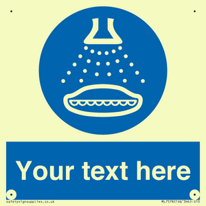 Custom start water spray in launch sequence